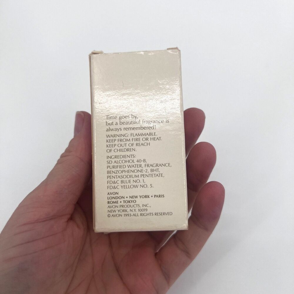 Avon Hawaiian White Ginger Mini Cologne Splash Fragrance Scent Perfume 15ml 1993 - Picture 6 of 7